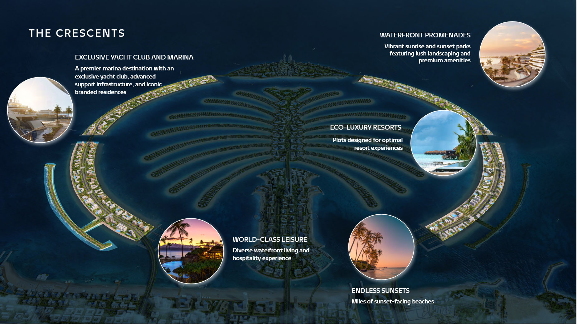 City skyline at dusk